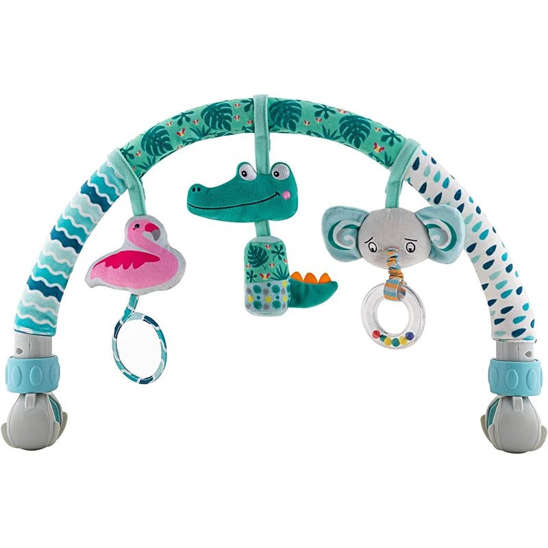 Arco de Atividades Universal para Carrinho e Bebê Conforto - Móbile Sensorial