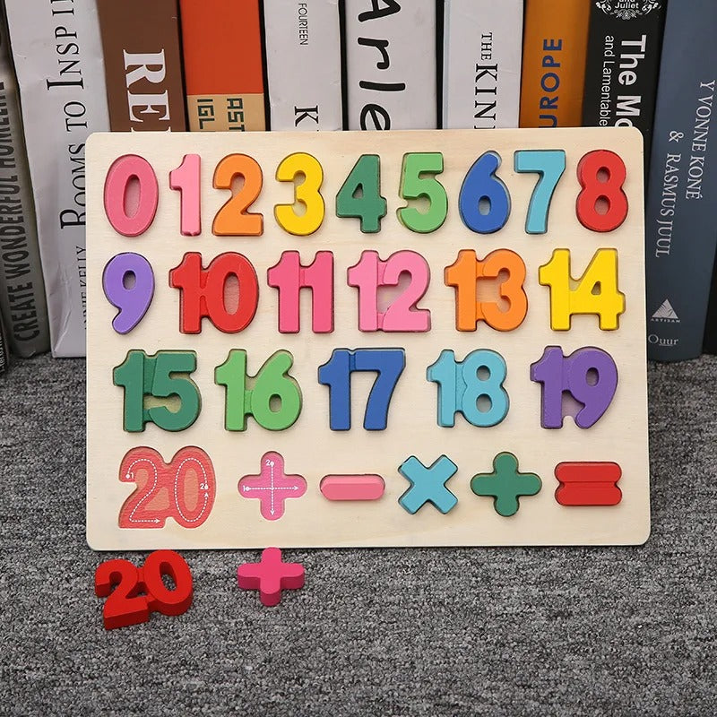 Kit Brinquedo Pedagógico Letras Letras e Números