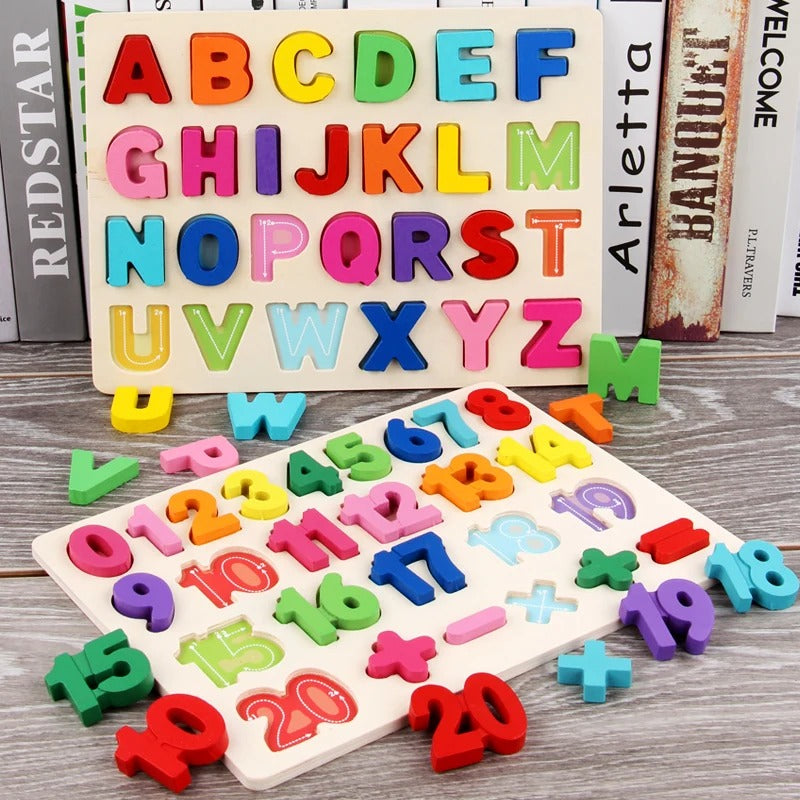 Kit Brinquedo Pedagógico Letras Letras e Números