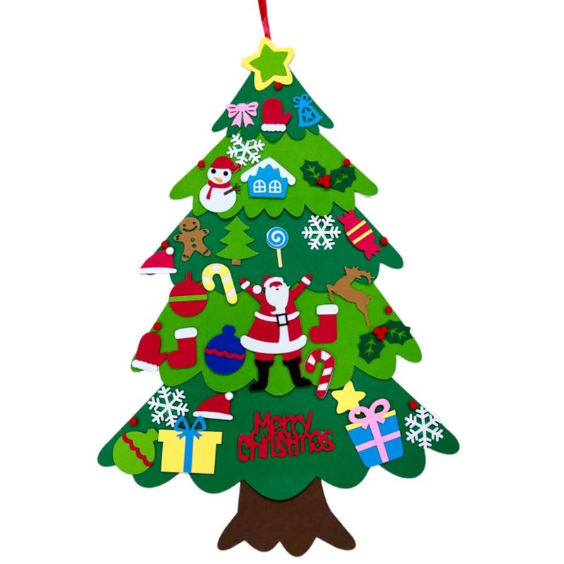 Árvore de Natal Montessori Infantil – Decoração Educativa | Toca Kids