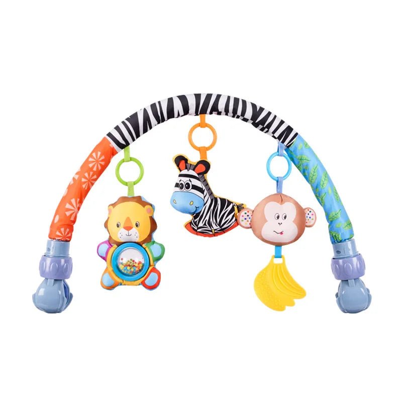 Arco de Atividades Universal para Carrinho e Bebê Conforto - Móbile Sensorial