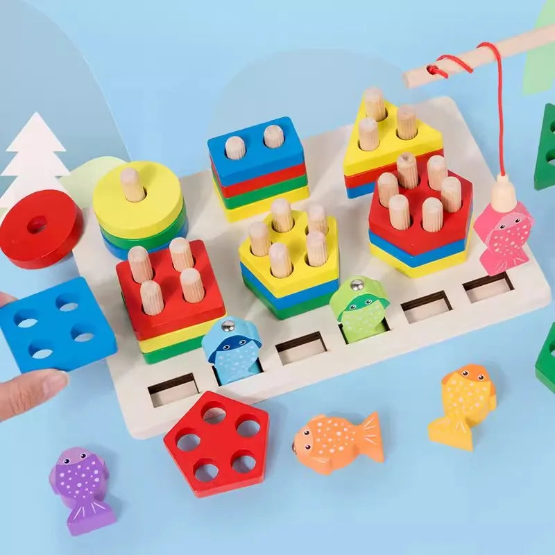 Quebra-cabeça Educativo Formas Geométricas | Aprendizado Infantil – Toca Kids